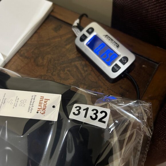 Honey Mark 2 Piece Swimsuit Womens 3XL Black Basil Wrap Top High Waist Bottoms - Picture 13 of 14